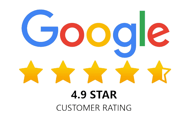 Google 4.9 Star Rating